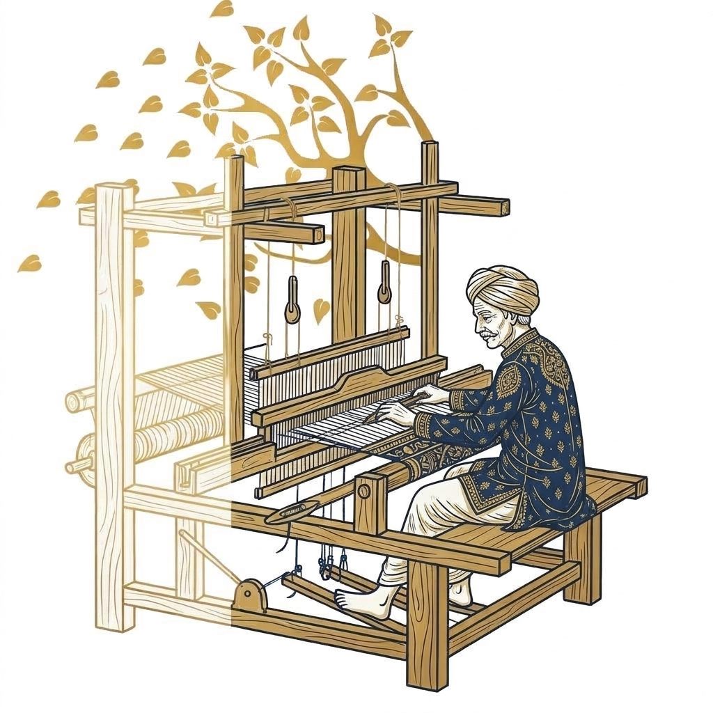Puttadi Bomma Master Handloom Weaver