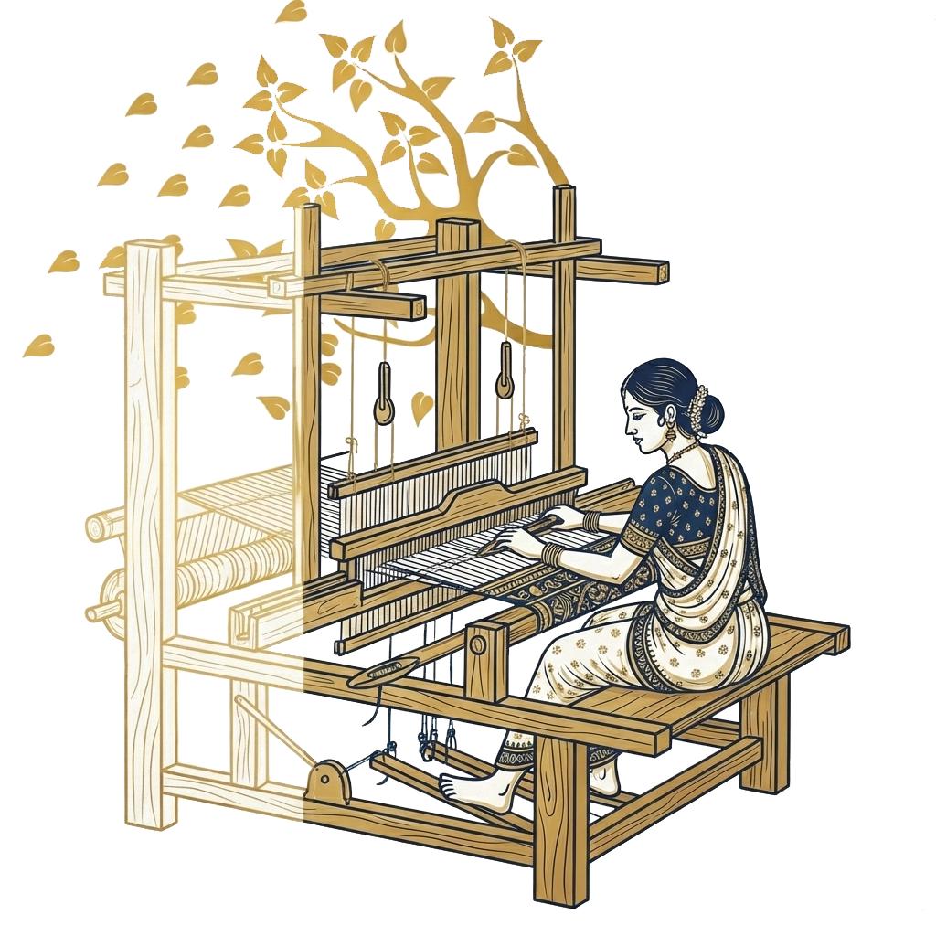 Puttadi Bomma Traditional Handloom Weaving